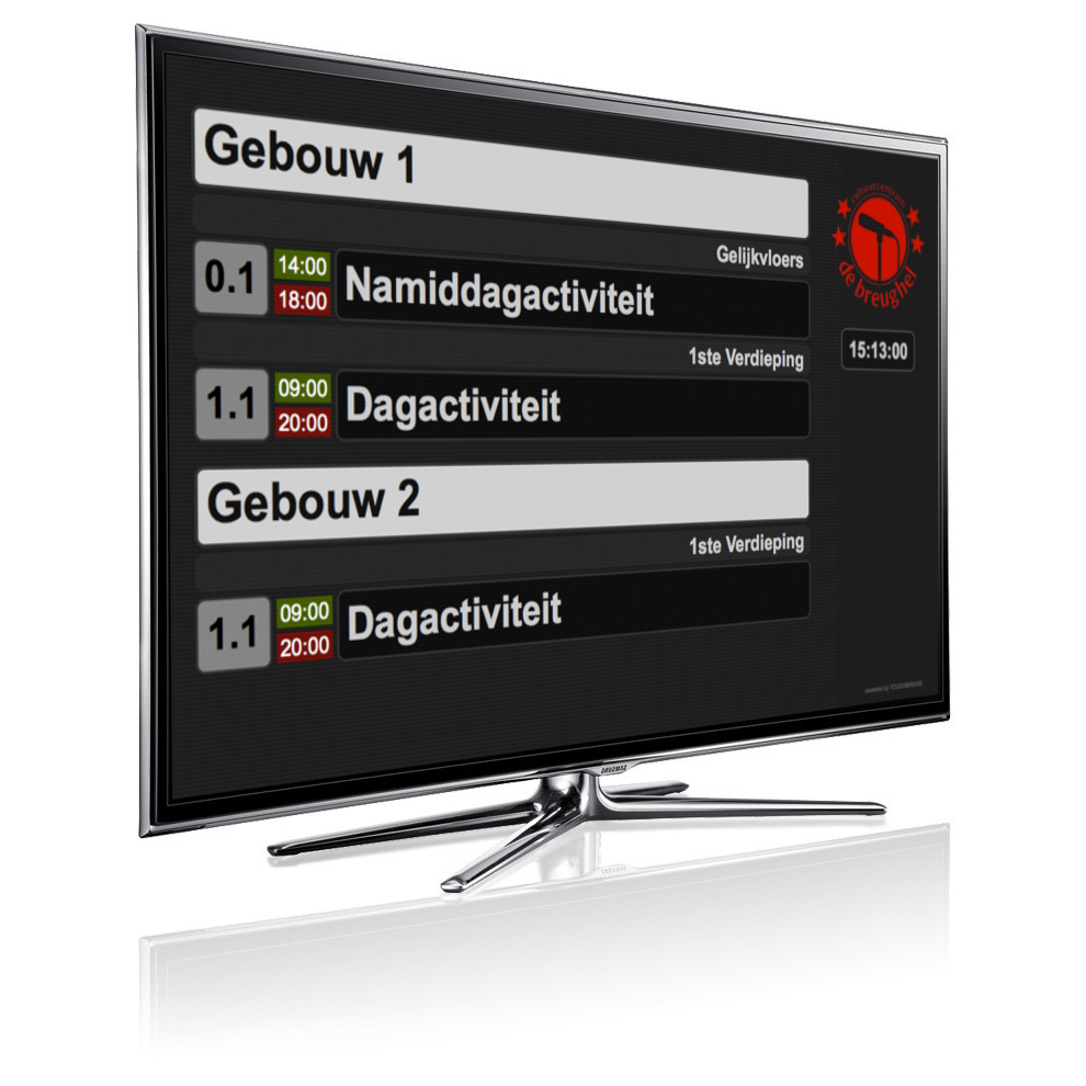 Digitaal Bord - En uw bezoekers weten meteen waar ze moeten zijn
